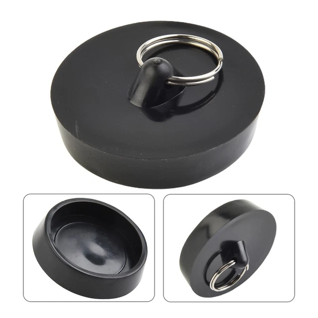 Rubber Sink Plug Rubber Stopper High Quality Kitchen 38-45mm With Hanging Ring