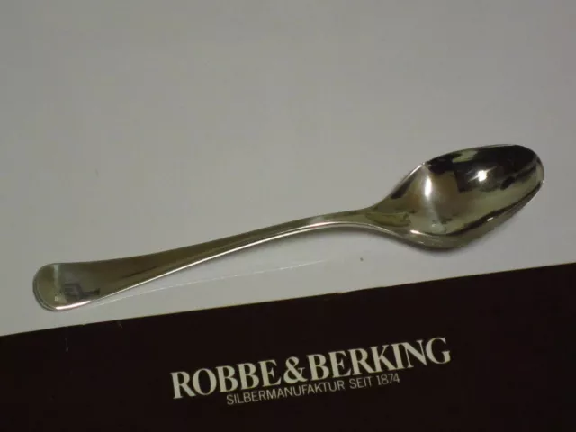 ROBBE BERKING DESIGN 35 - SCANDIA KAFFEE LÖFFEL GROß 925 STERLING SILBER BESTECK