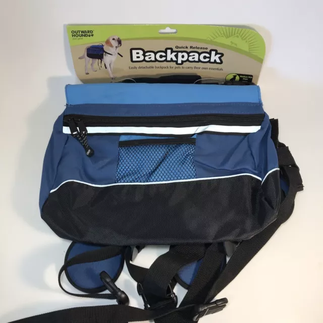 Outward Hound Backpack Quick Release For Medium Size Dogs