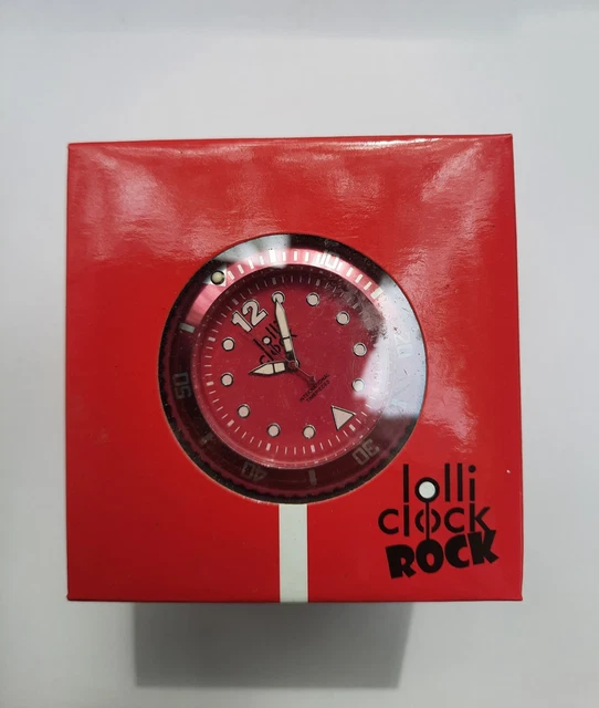 LOLLI CLOCK ROCK Tischuhr In Eierform Magenta EUR 5,00 PicClick DE