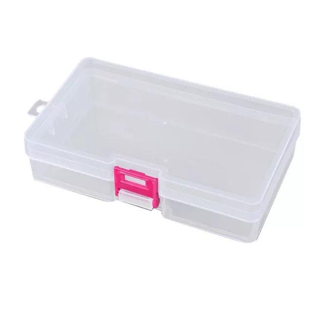 Caja de almacenamiento compacta para joyería de cuentas y organización de componentes electrónicos 2