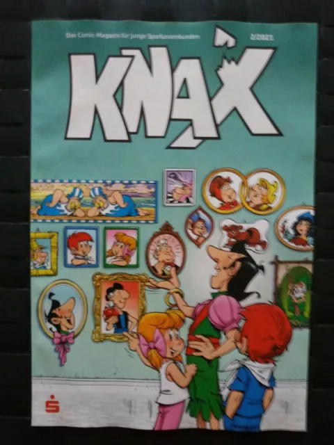 KNAX Heft Comic-Magazin Sparkasse 2/2021 NEU