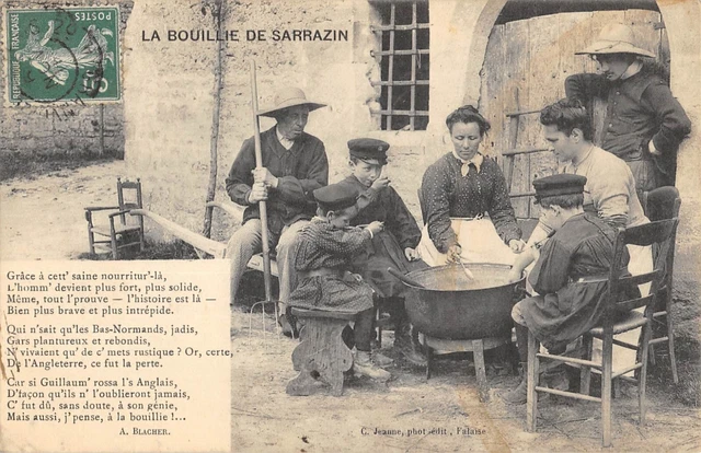 Cpa 14 La Bouillie De Sarrazin / Agriculture
