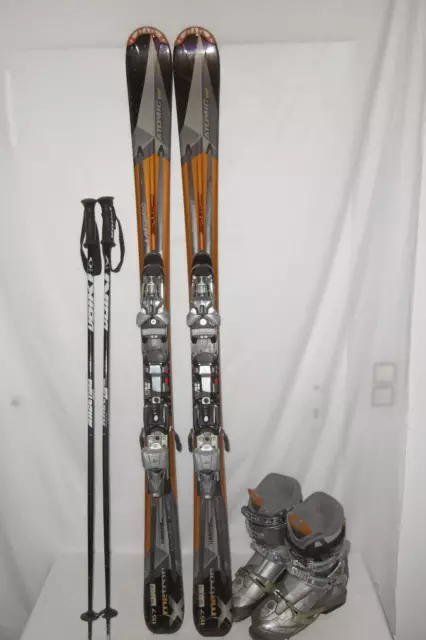 Atomic " Metron " Top Ski Allround Carver 157 Cm + Skischuhe Gr: 42 Im Set.