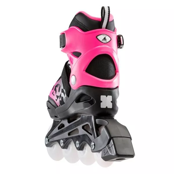 Bladerunner Phoenix Flash Girls Inline Skates - Black/Pink, UK 4-7 3