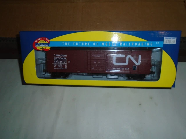 Athearn #91302 50' Plug Door Superior Boxcar - Canadian National #286194 Ho