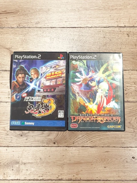 Lot de 2 jeu ps2 en japonais