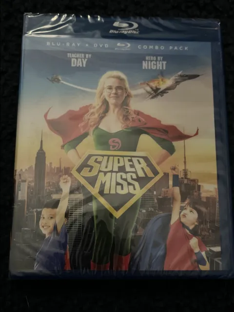 Super Miss (Blu-Ray, DVD, 2020) Superhero Teacher New Sealed