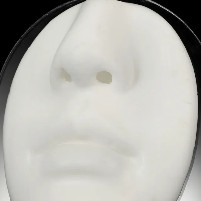 Práctica de perforación modelo facial de silicona suave partes del cuerpo nariz boca falsa