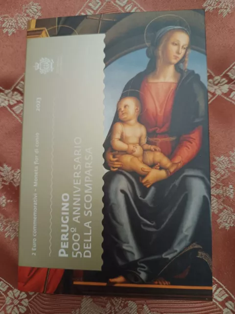 San Marino 2023 cartera original Perugino