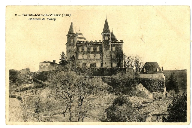 CPA 01 Ain Saint-Jean-le-Vieux Château de Varey