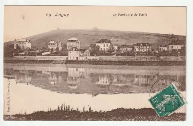 JOIGNY - Yonne - CPA 89 - le faubourg de Paris