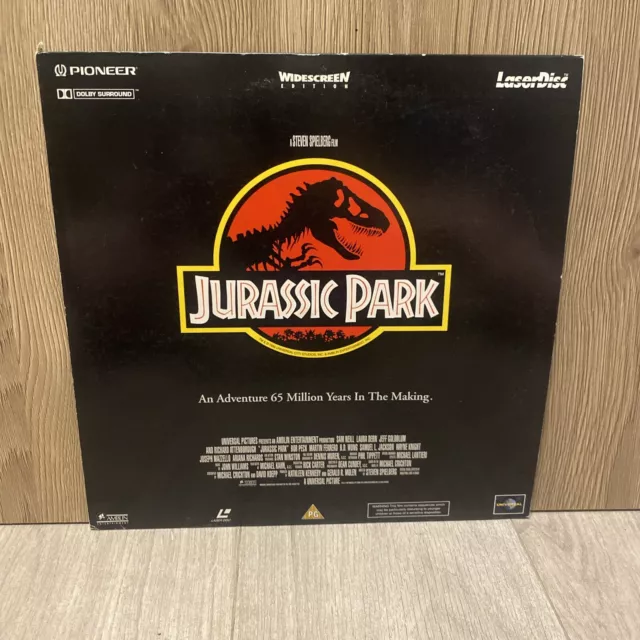 Jurassic Park Laserdisc Rare Videodisc NB