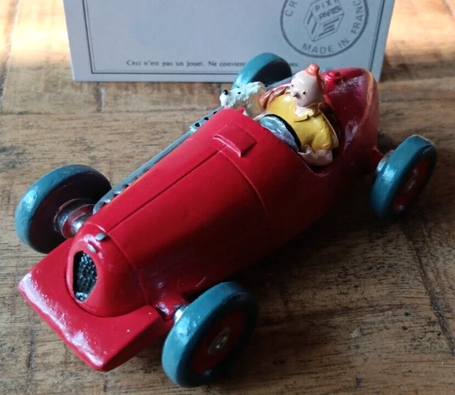 Hergé - Pixi - Alexis Poliakoff - Tintin, Milou dans le bolide