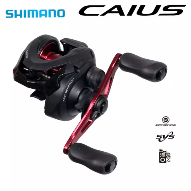 SHIMANO 19CAIUS Baitcasting Fishing 150HG Reel 3+1BB Lightweight Fishing Reel