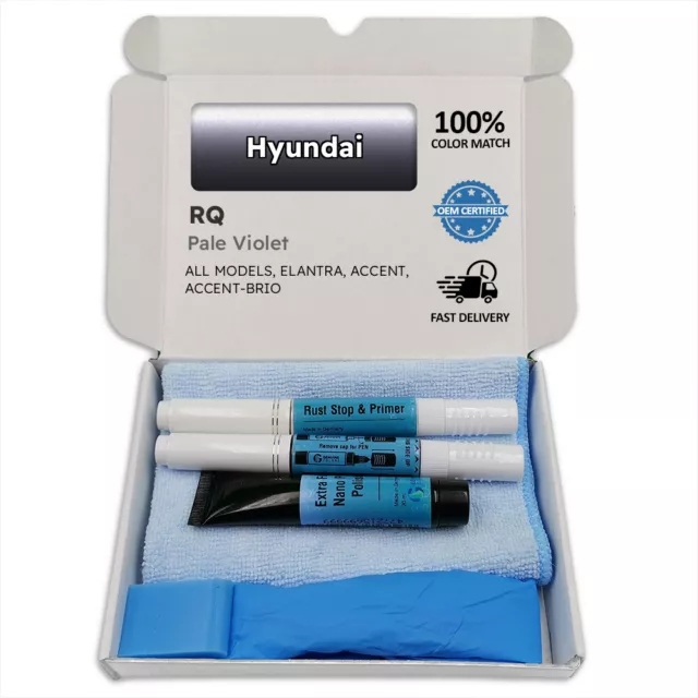 RQ Pale Violet Purple Touch Up Paint for Hyundai ELANTRA ACCENT BRIO Pen Stick