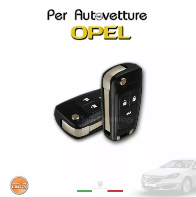 Guscio Chiave Telecomando 3 Tasti Per Opel Insignia Astra J Zafira Vauxhall Lama