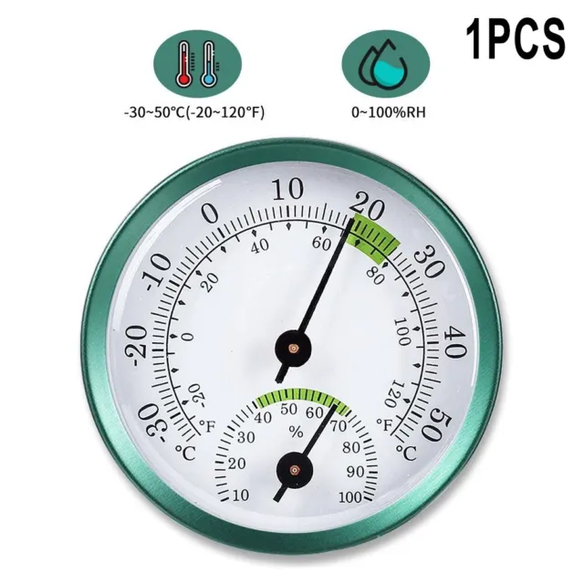 Misuratore di temperatura e umidità con gradi Celsius/Fahrenheit, Tipo di  puntatore Misuratore umidità ambiente Termo Igrometro