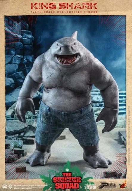 Suicide Squad Movie Masterpiece Action Figure 1/6 King Shark 35 cm by Hot Toys