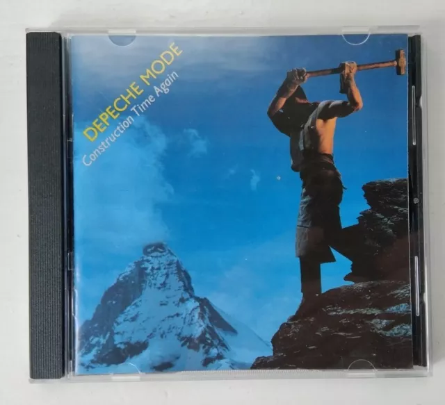 Depeche Mode - Construction Time Again CD Album 1989 Reissue Mute Records
