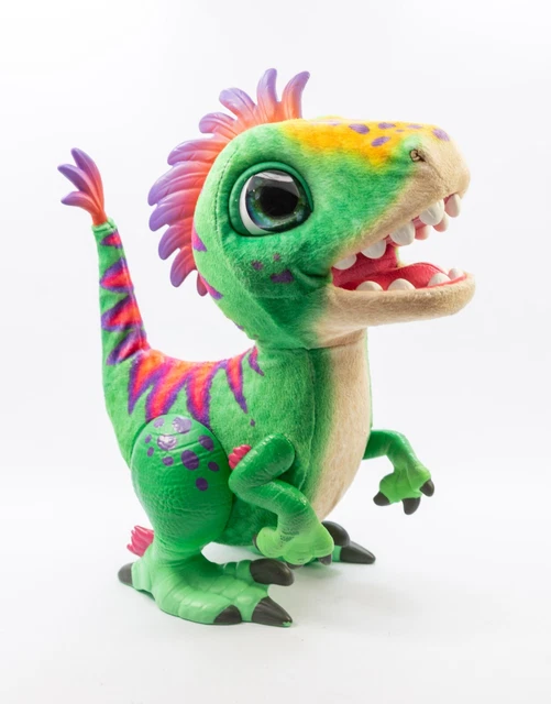 FURREAL FRIENDS BIG Munchin T-Rex Interactive Toy Pet Baby Dinosaur ...