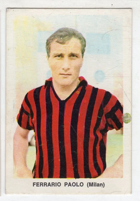 [AGT] FIGURINA CARTONATA Stef 1964/65 ''Serie Dei 100'' Milan