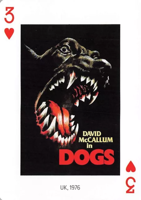 Dogs UK 1976 Movie Series Card Single Swap Playing Card - 1 Card