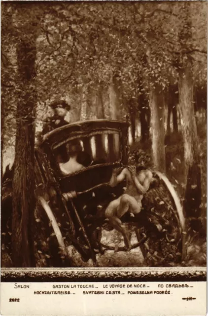 CPA AK Le Voyage de Noce - Gaston La Touche SALON DE PARIS (1355630)