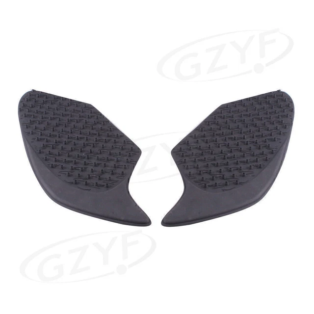 Adesivo decalcomania Serbatoio Gas Side Pad Carburante Impugnatura Ginocchio Nero per Honda CBR250R 2010-2015