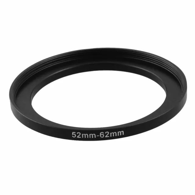 52mm-62mm 52mm a 62mm negro anillo adaptador adaptador filtro cámara