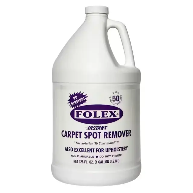 Folex Carpet Cleaner Spot Stain Remover 1 Gallon Bottle Instant Ready to Use New