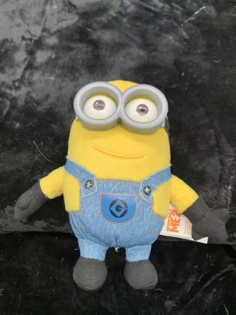 DESPICABLE ME 2 - Minion Dave Small About 6" Plush Figure.