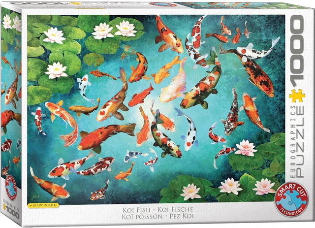 Koi Fische von Guido Borelli (Puzzle) Spiel In Spielebox Unbestimmt 2022