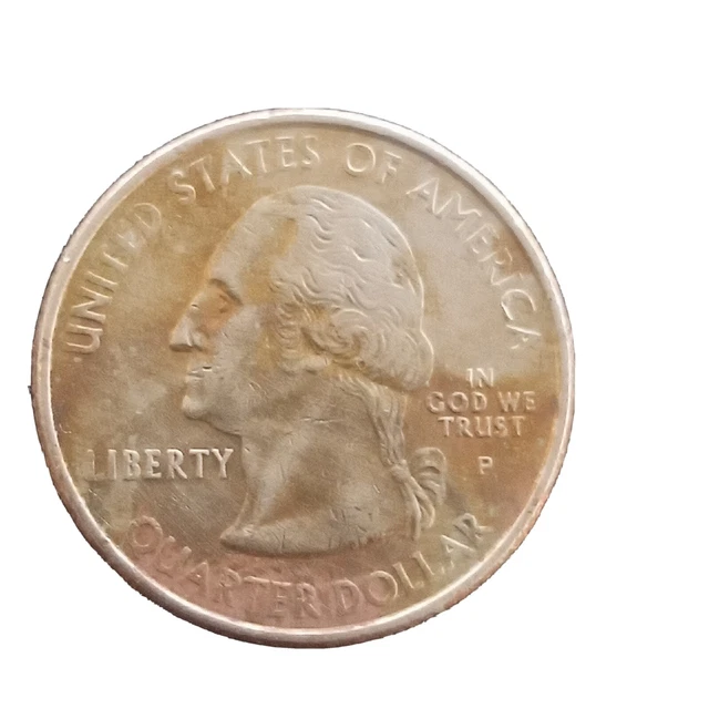 2001-D NORTH CAROLINA NC STATE QUARTER with Two mint marks D and double die P