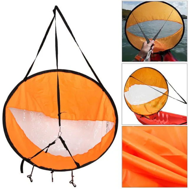 PVC Kayak Viento Vela Portátiles Canoas Pop-Up Paddle A favor del viento 108 cm