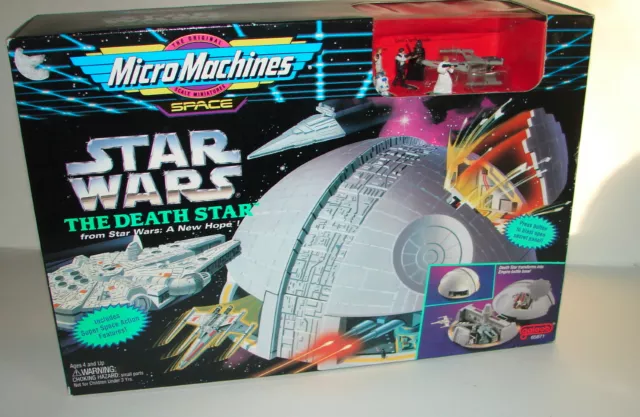 Star Wars Micro Machines Death Star ANH E IV  playset MISB 1014