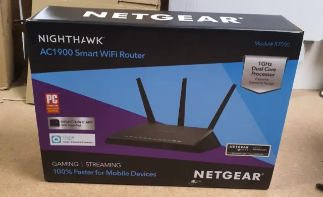 NETGEAR Nighthawk AC1900 1300 Mbps router wireless 5 porte 1000 Mbps - SPINA UE