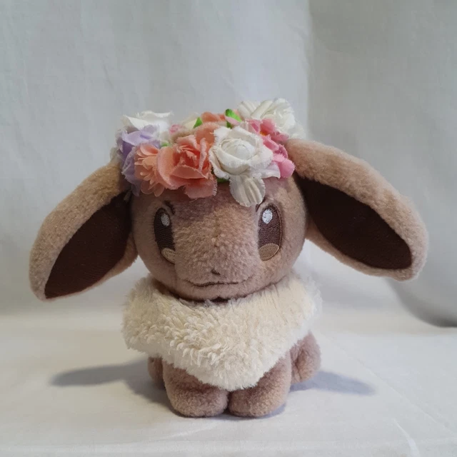 EASTER EEVEE POKEMON Center Exclusive Pikachu Eievui Soft Toy Plush