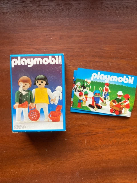 Boîte Vide PLAYMOBIL 4006 - Occasion, Pour Collection Ou Rangement, état Abîmé