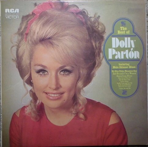DOLLY PARTON - The Best Of Dolly Parton - Used Vinyl Record - C12967z