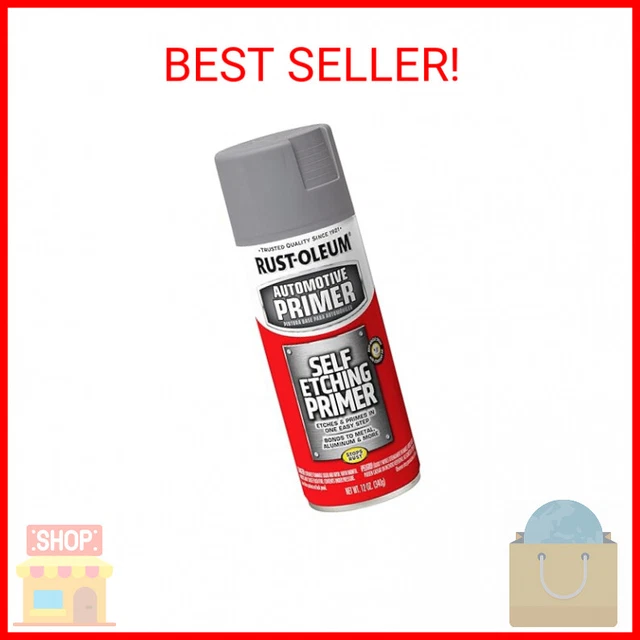 RUSTOLEUM 249322 AUTOMOTIVE Self Etching Primer Spray Paint, 12 oz