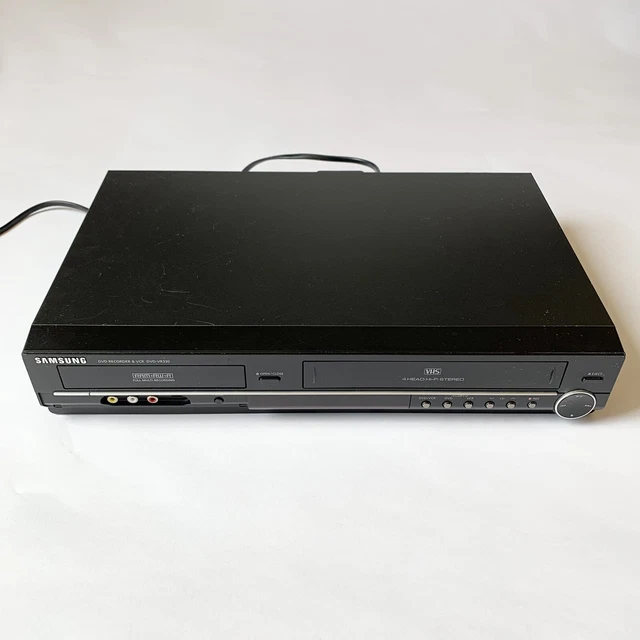 SAMSUNG DVDVR330 DVD Recorder VHS VCR Player Combo For Parts / Repair