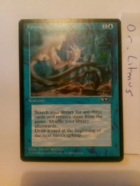 1x Foresight Alliances MTG Great Condition