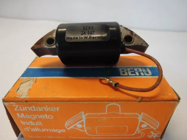 Beru ZA507 Zündspule ZA 507 Zündanker ignition coil detonator détonateur