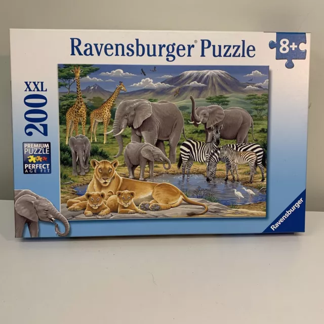 ravensburger 200 Piece Jigsaw Puzzle 8+ XXL Animals In Africa No 127368