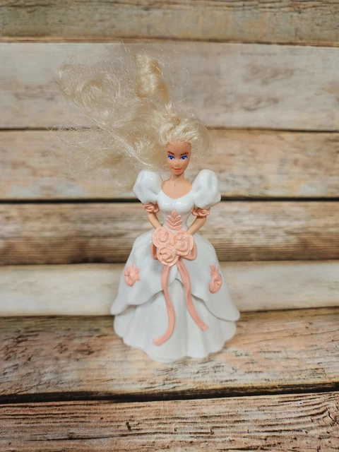 Vintage 1992 McDonald's Collectible Barbie Bride Toy Figure