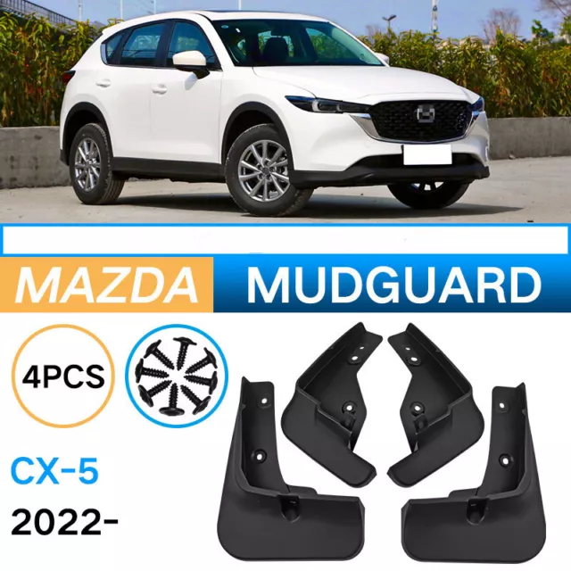 Neues Set geformte Spritzschutzbleche Schmutzfänger für 22-23 Mazda CX5 CX-5 SUV