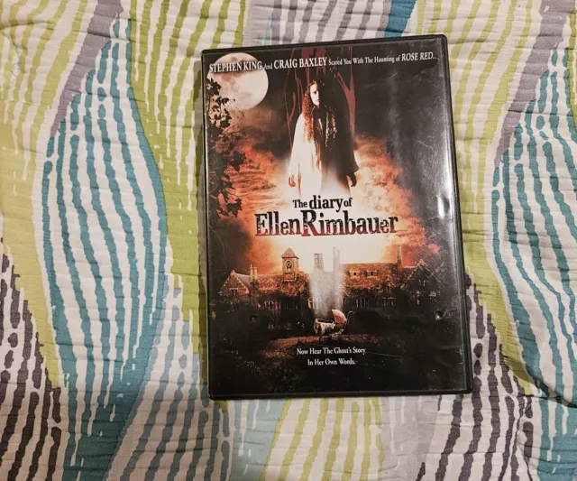 The Diary of Ellen Rimbauer And Rose Red DVDs Stephen King Horror Movie Set