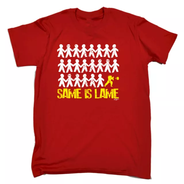 Same Is Lame Fighter - T-shirt da uomo divertente novità t-shirt magliette