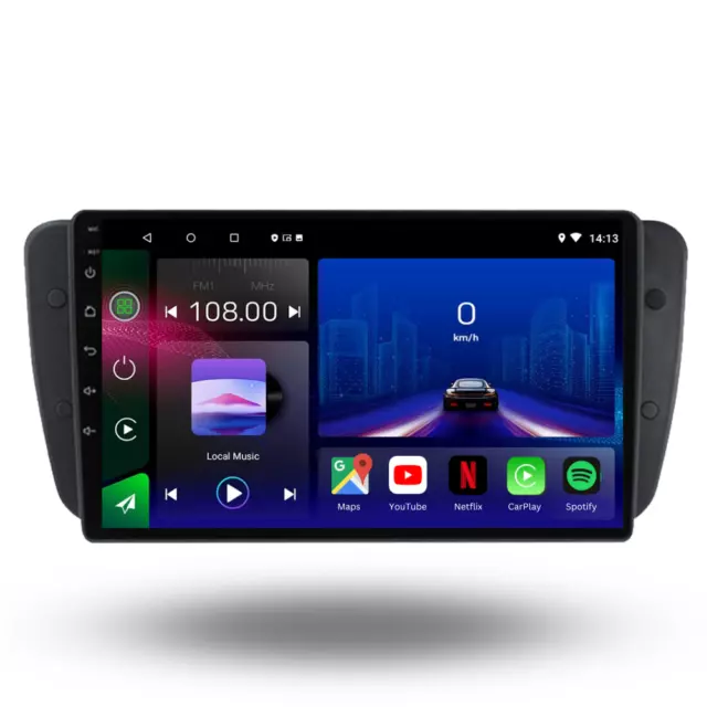 Seat Ibiza | 2009-2014 | Android 13 | Car Stereo | Head Unit | Bluetooth | GPS